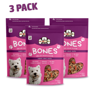 Premio Entrenador Para Perros Bones 3 Pack